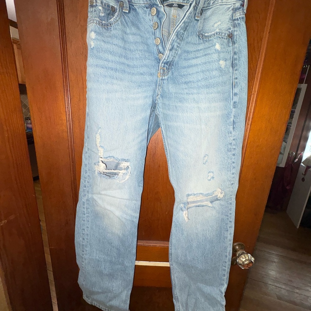 Aeropostale Light Blue Distressed Jeans